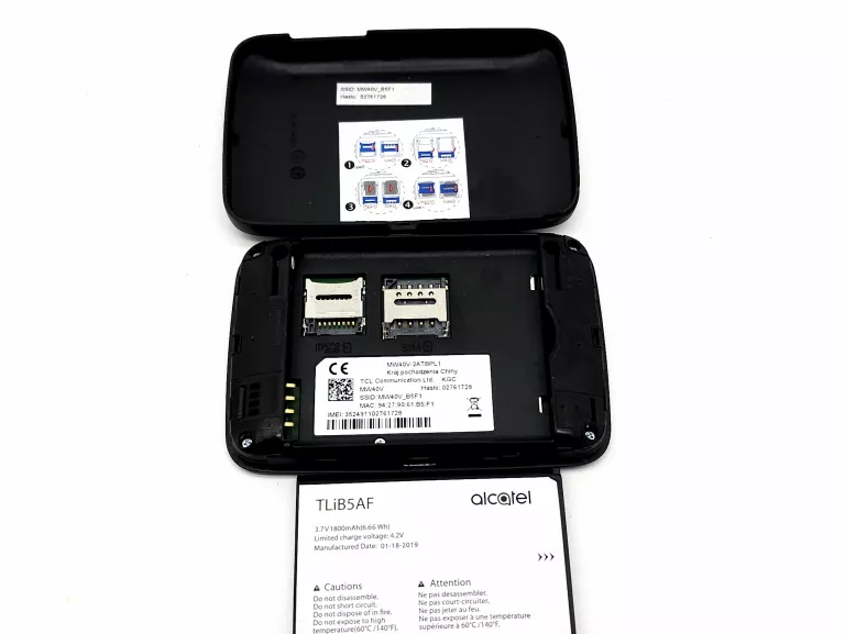 ROUTER ALCATEL LINK ZONE MV40V + ŁAD