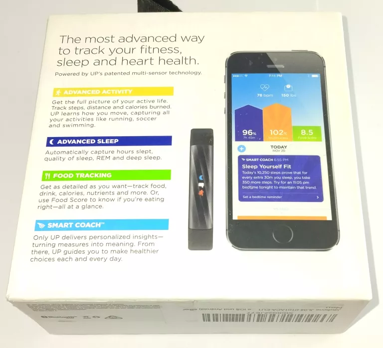 JAWBONE UP3 - OPASKA FITNESS !!! !!!