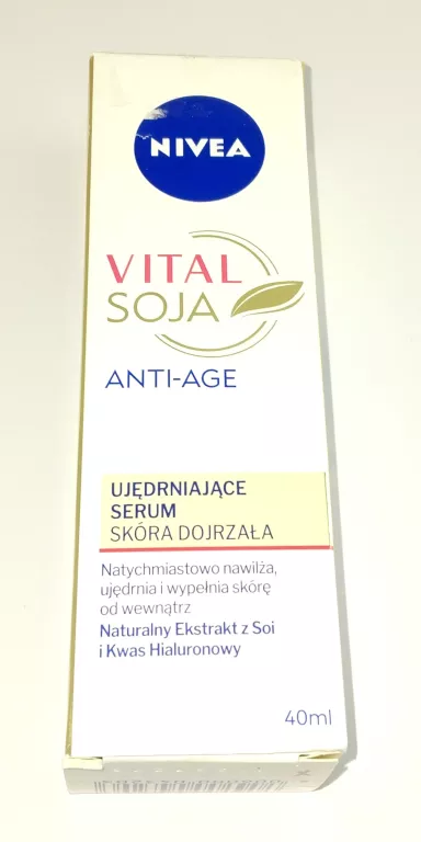 NIVEA VITAL SOJA ANTI-AGE UJĘDRNIAJĄCE SERUM 40ML