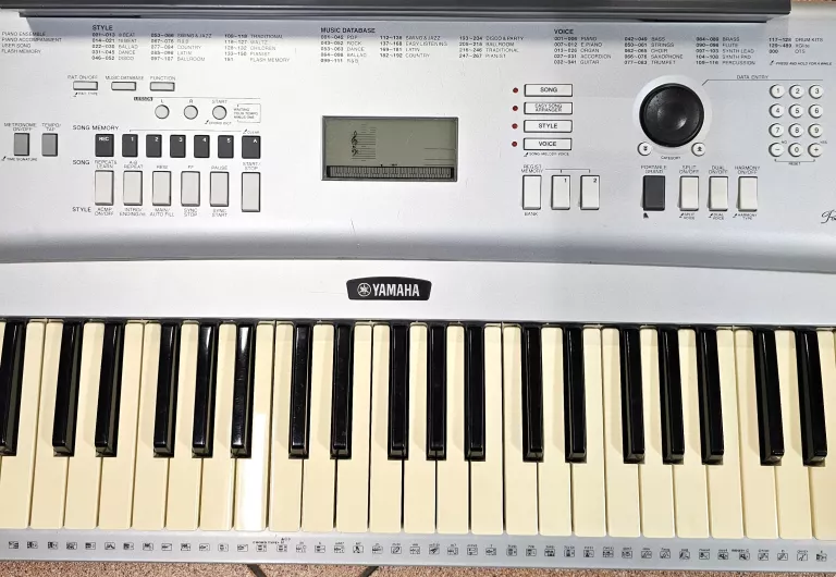 keyboard-yamaha-dgx-220-stojak-zasilacz-instrukcja-model-psr-e373
