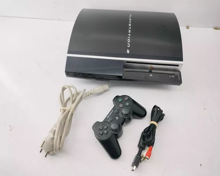 KONSOLA SONY PS3 + PAD + KABLE