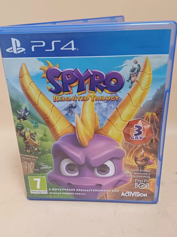 SPYRO REIGNITED TRILOGY PS4