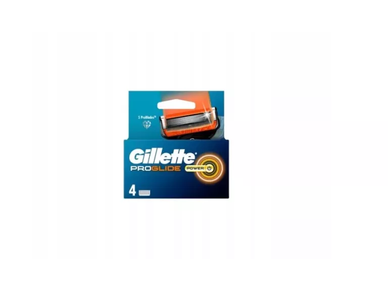 WKŁADY OSTRZA DO MASZYNEK GILLETTE PROGLIDE POWER 4 SZT