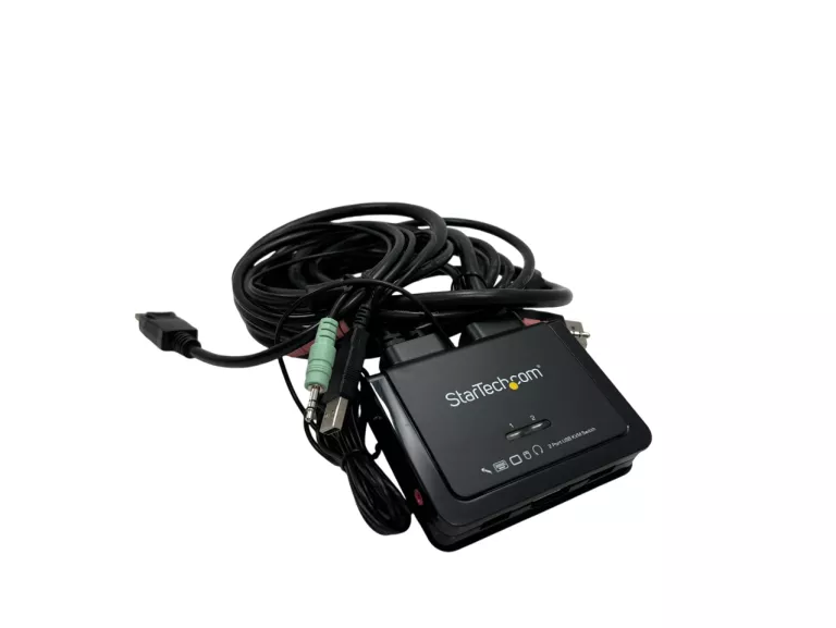 STARTECH.COM SV211DPUA4K PRZEŁĄCZNIK KVM CZARNY