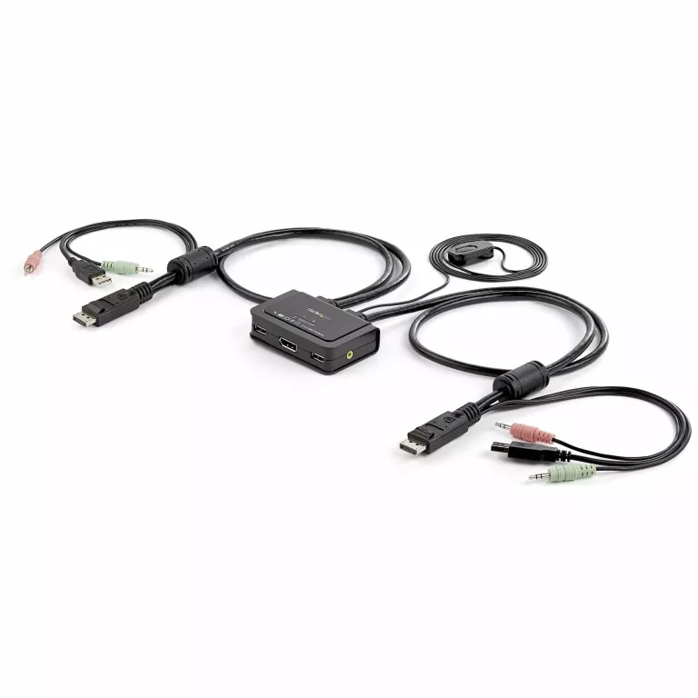 STARTECH.COM SV211DPUA4K PRZEŁĄCZNIK KVM CZARNY