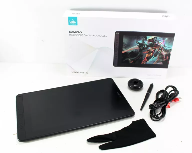 TABLET GRAFICZNY HUION KAMVAS 13 KMPL GWARANCJA