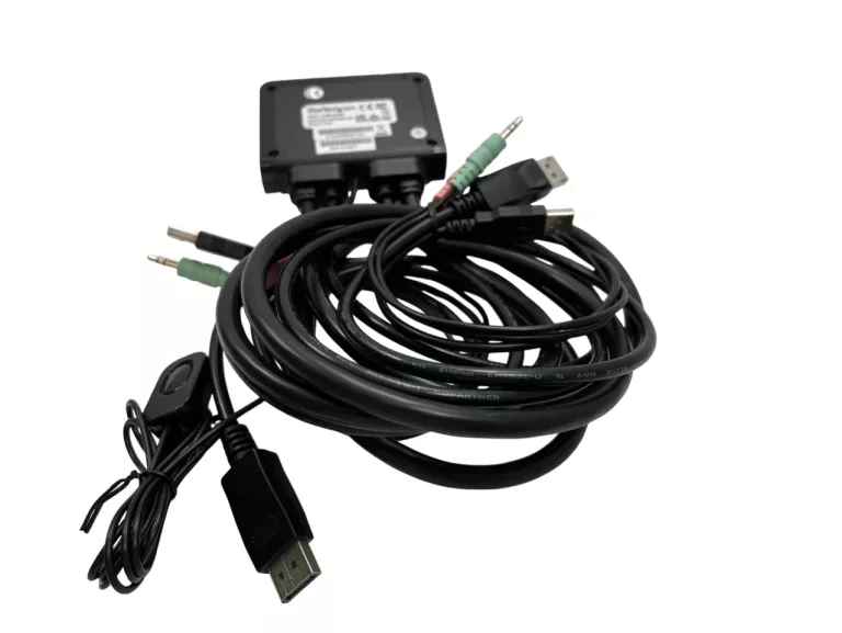 STARTECH.COM SV211DPUA4K PRZEŁĄCZNIK KVM CZARNY