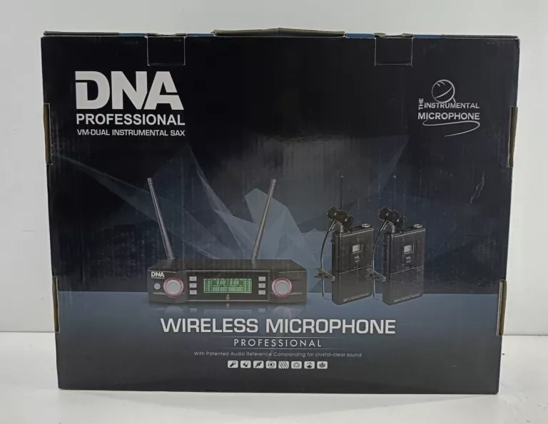 DNA VM DUAL VOCAL SET ZESTAW DWÓCH MIKROFONÓW BEZPRZEWODOWYCH