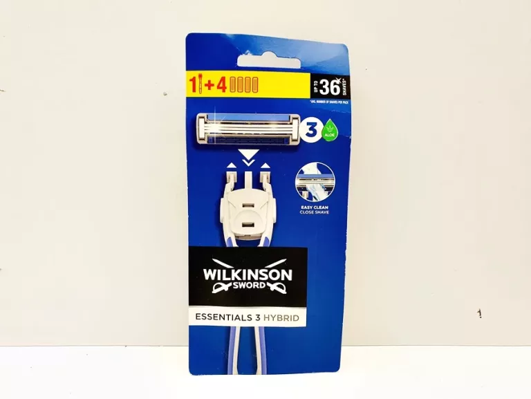 MASZYNKA NA WKŁADY DO GOLENIA WILKINSON ESSENTIALS 3 HYBRID 4 SZT.