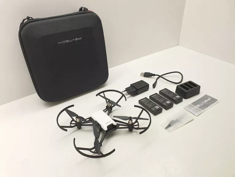 DRON DJI TELLO RYZE INTEL 13 MINUT LOTU 5MPIX 720P ZASIĘG 100M 80G 1100 MA