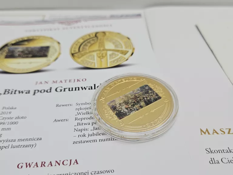 MEDAL JAN MATEJKO BITWA POD GRUNWALDEM