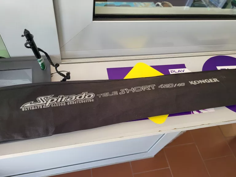 WĘDKA TELESKOPOWA - KONGER SPIRADO TELE SHORT 420 CM 40 G / ETUI