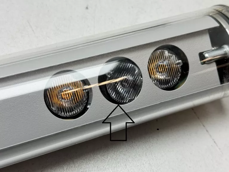 LAMPY LEDOWE LEDPIPE 1 280.LED 830 500LM CLEAR 6W INOX DRV