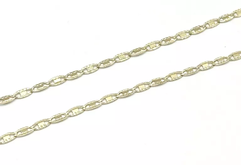 ZŁOTY ŁAŃCUSZEK GUCCI KRZYŻYK 585  2,59 G 50 CM