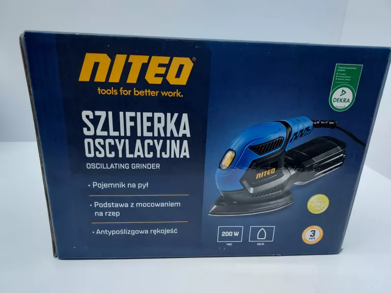 SZLIFIERKA OSCYLACYJNA NITEO TOOLS NEW