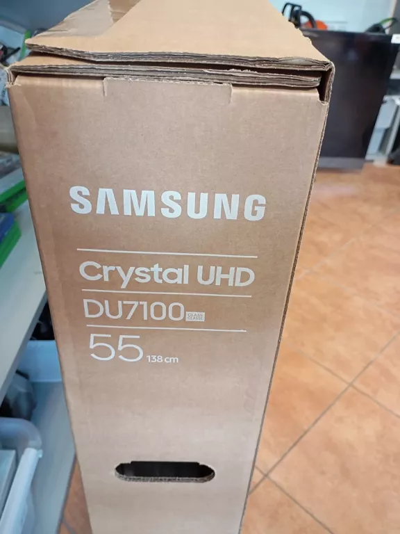 TELEWIZOR 55'' SAMSUNG MODEL DU7100 LED CRYSTAL UHD SMART TV