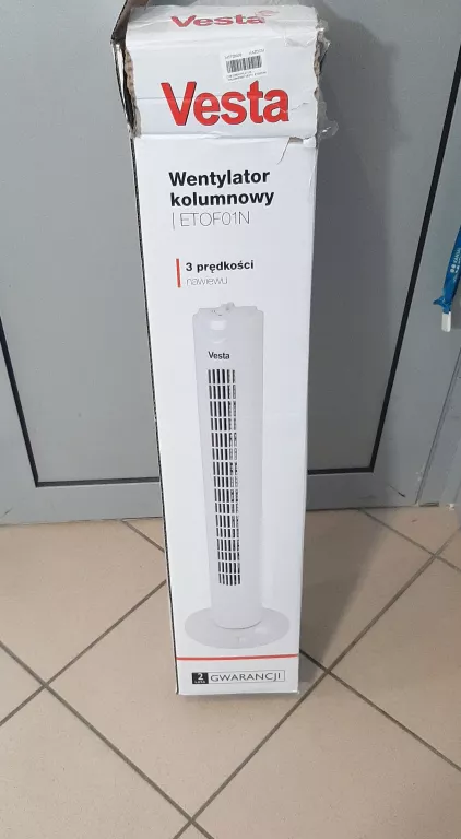 WENTYLATOR KOLUMNOWY VESTA ETOF01N