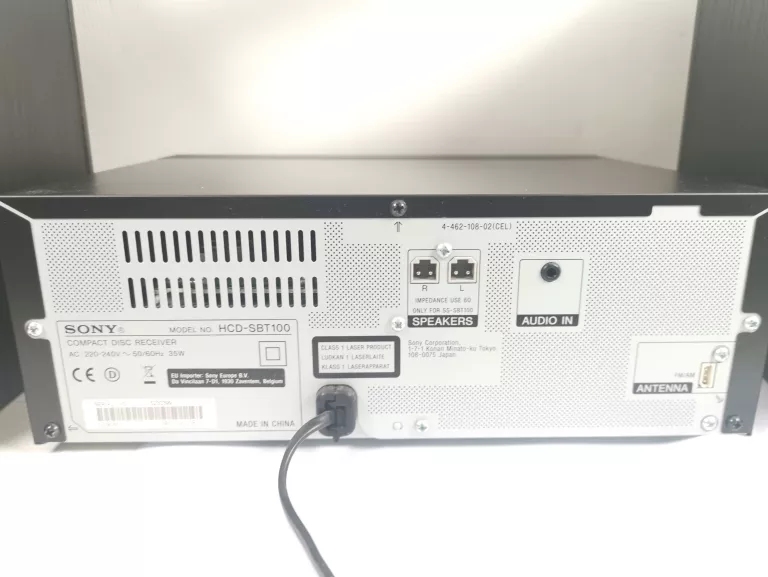 SONY WIEŻA CMT-SBT100B