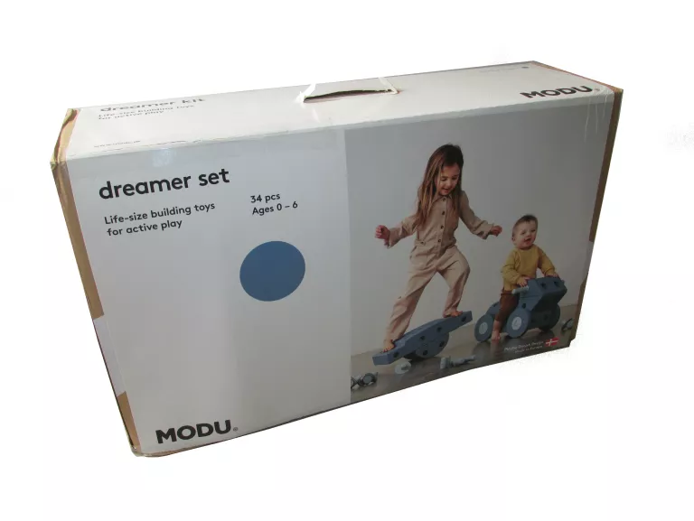 KLOCKI KREATYWNE MODU DREAMER SET 12 W 1 NIEBIESKIE