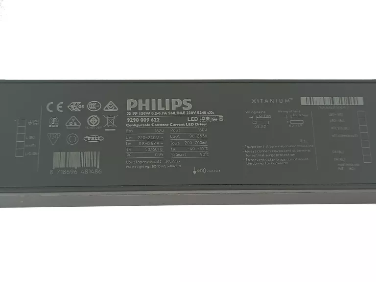 STEROWNIK LED PHILIPS XITANIUM 150W 9290 009 622 X7