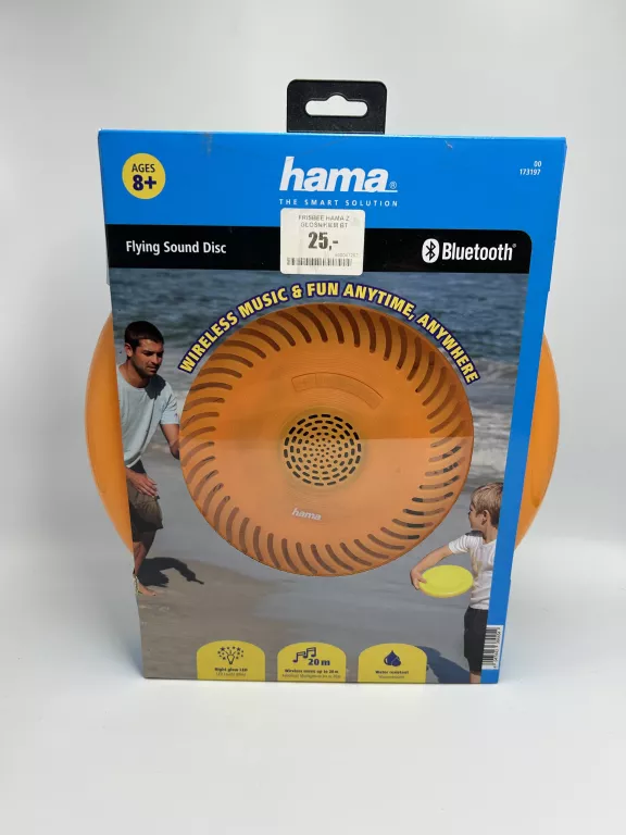 NOWA ZABAWKA FRISBEE HAMA Z GŁOŚNIKIEM BLUETOOTH! STAN IDEALNY!