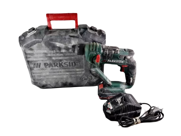 PARKSIDE AKUMULATOROWA WIERTARKA UDAROWA 20 V, PABH 20-LI C3 ZESTAW Z AKU!