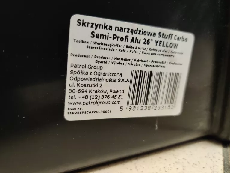 SKRZYNIA NARZĘDZIOWA STUFF CARBO LINE