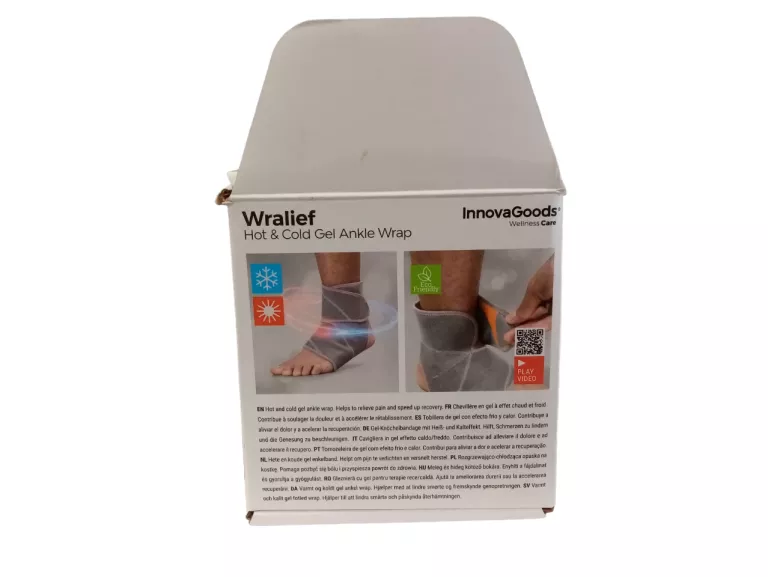 ORTEZA STAWU SKOKOWEGO I STOPY ŻELOWY OKŁAD STABILIZATOR INNOVAGOODS UNIWE