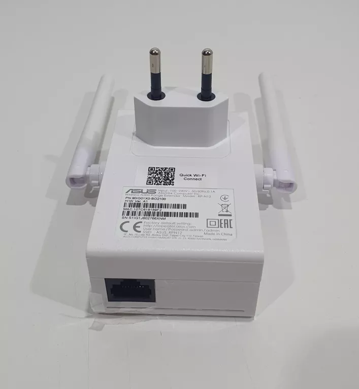 WZMACNIACZ SYGNAŁU WI-FI ASUS RP-N12
