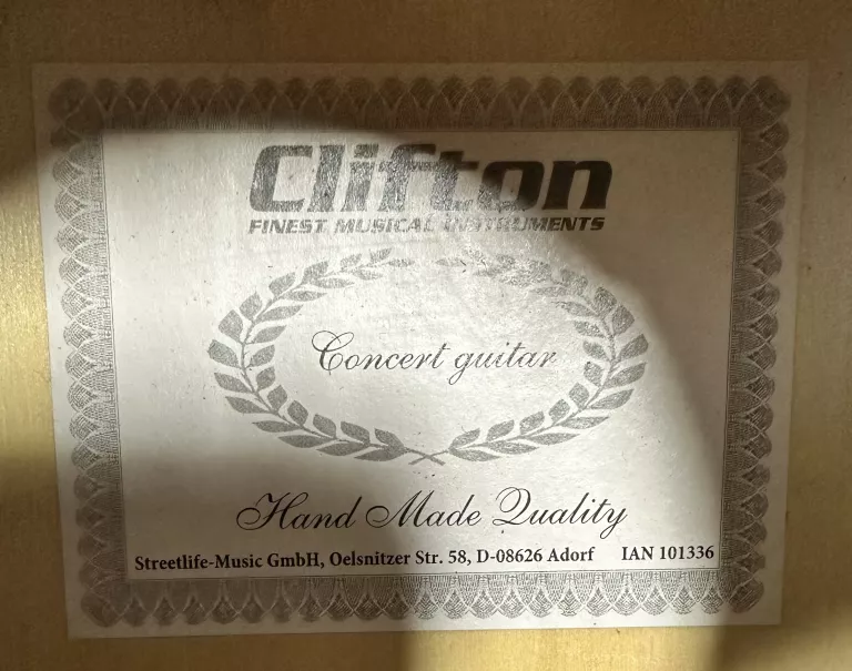 GITARA CLIFTON