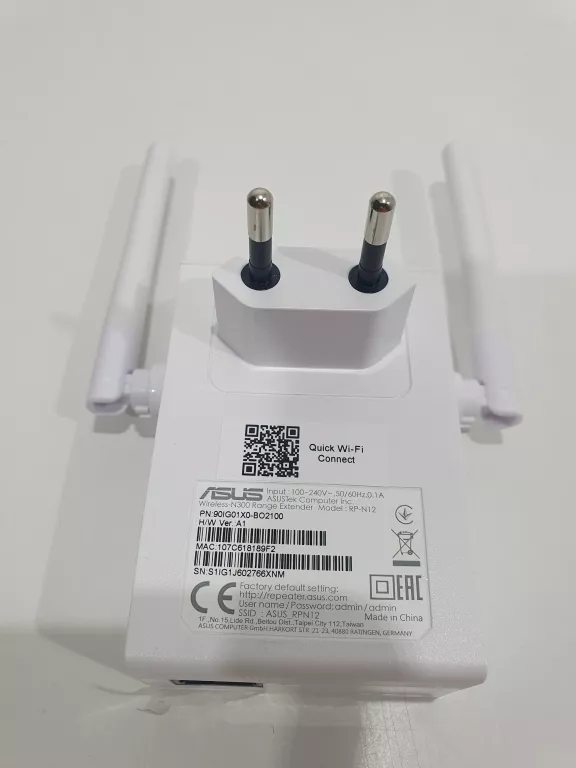 WZMACNIACZ SYGNAŁU WI-FI ASUS RP-N12