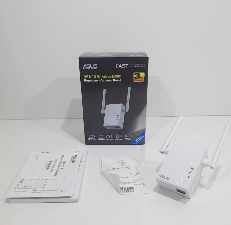 WZMACNIACZ SYGNAŁU WI-FI ASUS RP-N12