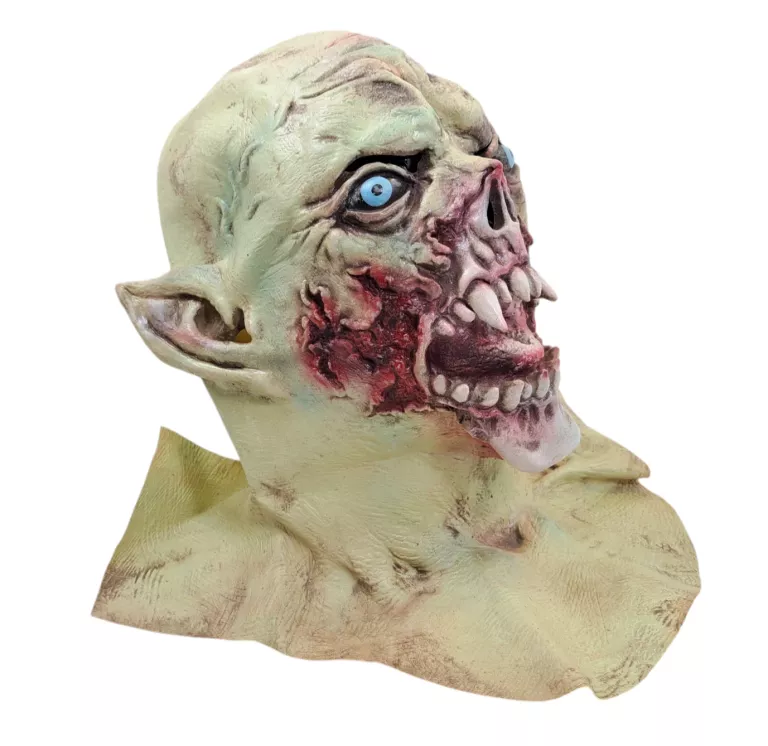 MASKA NA TWARZ POTWÓR WAMPIR HALLOWEEN