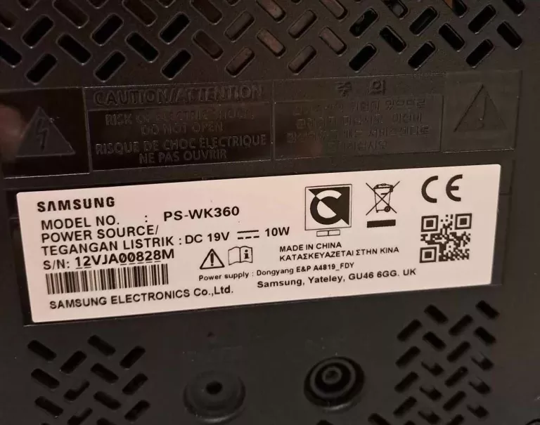 SOUNDBAR SAMSUNG HW-K360 +OKABLOWANIE (BEZ PILOTA)