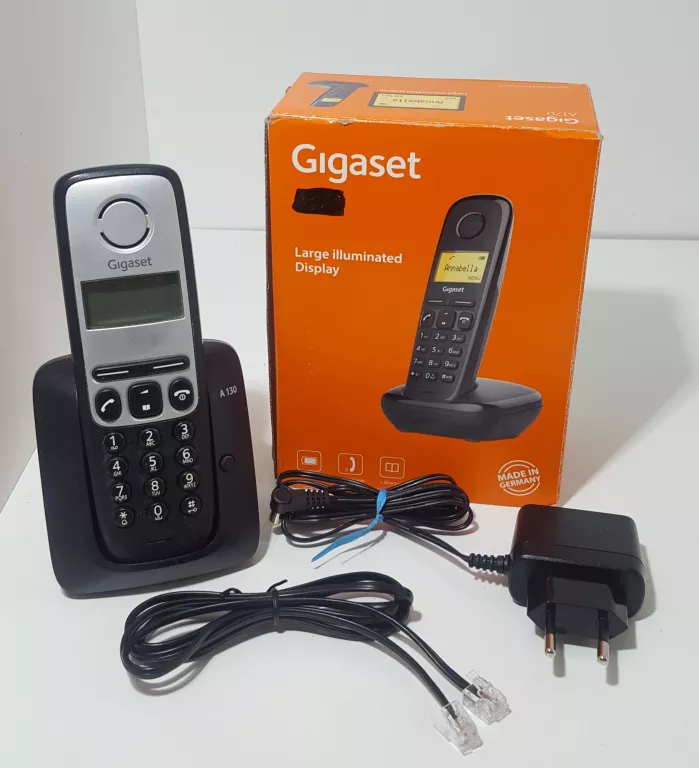 TELEFON BEZPRZEWODOWY GIGASET A130 ŁAD PUDEŁKO