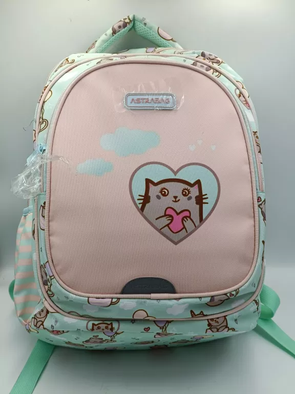 ASTRABAG KITTY`S WORLD PLECAK SZKOLNY DLA DZIEWCZYNKI Z KOTKIEM