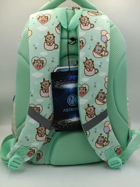 ASTRABAG KITTY`S WORLD PLECAK SZKOLNY DLA DZIEWCZYNKI Z KOTKIEM
