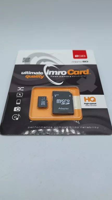 KARTA MICRO SD 2GB IMRO CARD