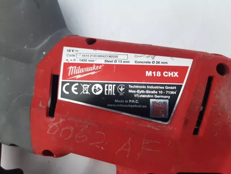 MŁOTO WIERTARKA UDAROWA MILWAUKEE M18CHX
