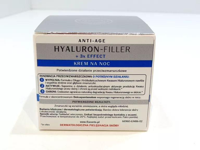 EUCERIN HYALURON FILLER KREM NA NOC
