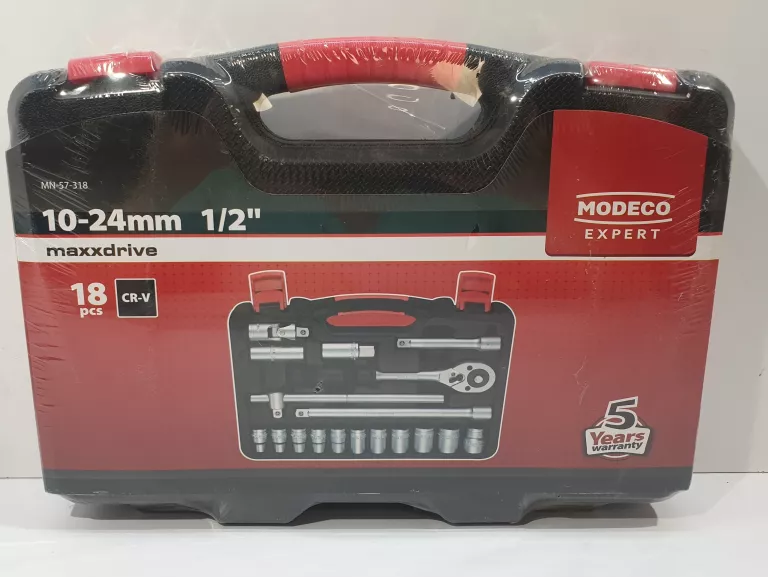 KOMPLET KLUCZY NASADOWYCH MODECO MN-57-318