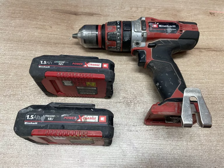 WKRĘTARKA EINHELL TE-CD 18/48 LI + 2X AKU 1,5 AH