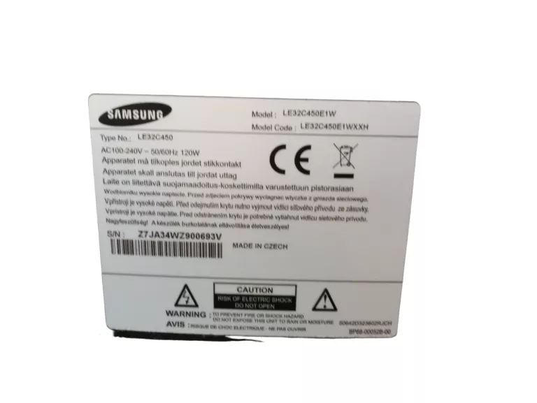 TV SAMSUNG LE32C450 PILOT