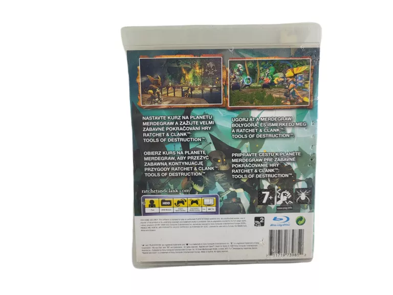 GRA NA PLAYSTATION 3 RACHET CLANK QUEST FOR BOOTY