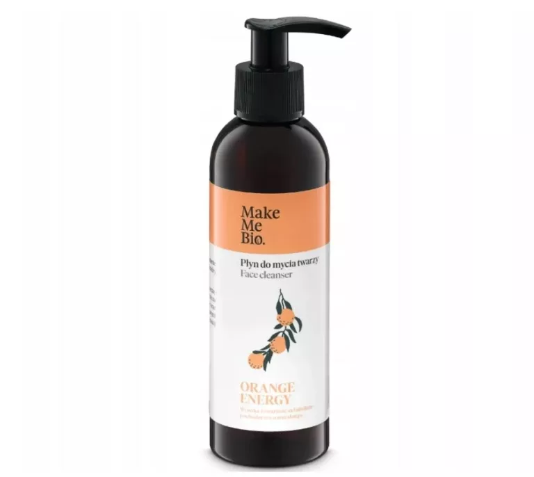 MAKE ME BIO ORANGE ENERGY PŁYN DO MYCIA TWARZY 200ML
