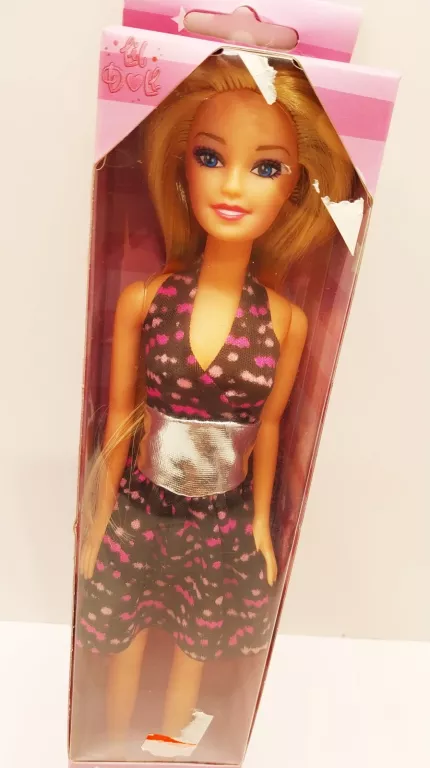 LALKA FASHION LILLY CZARNA SUKIENKA