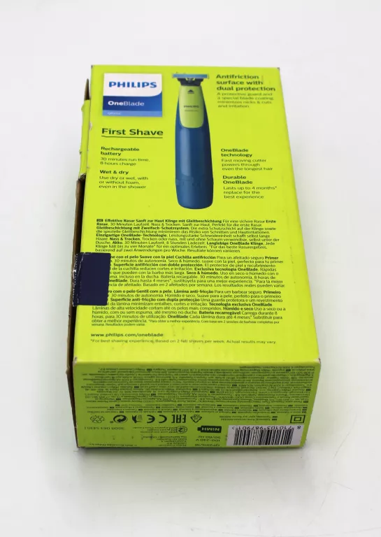 GOLARKA PHILIPS ONEBLADE FIRST SHAVE