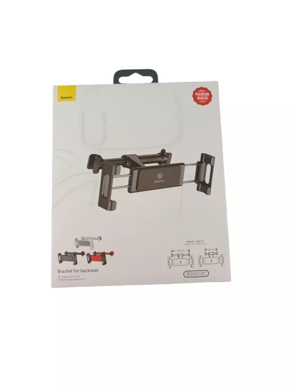 BASEUS UCHWYT NA ZAGŁÓWEK NA TABLET TELEFON