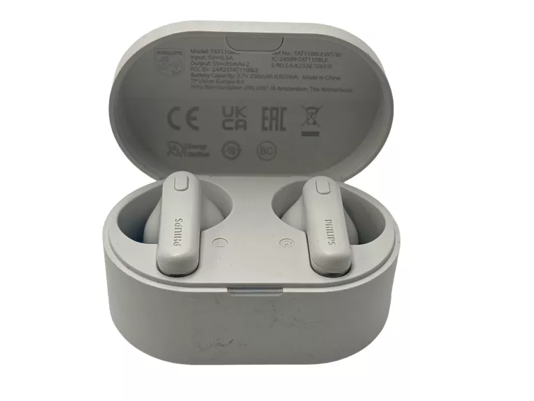 SŁUCHAWKI BEZPRZEWODOWE PHILIPS TAT1108LE BIAŁE