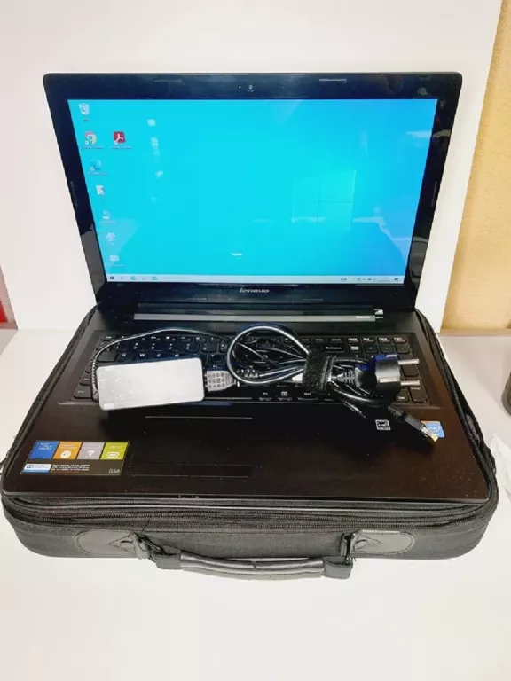 LAPTOP LENOVO G50 4GB 500GB WIN 10 HOME INTEL CELERON ZASILACZ , TORBA